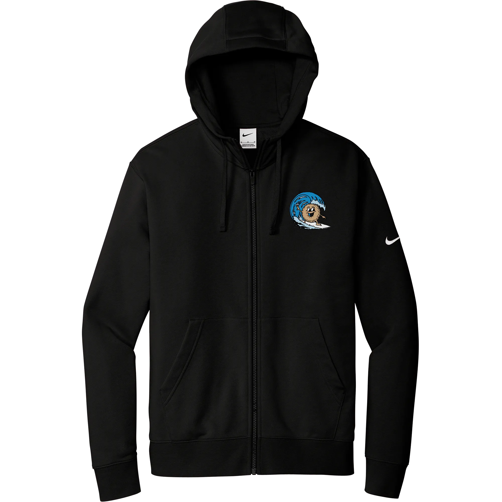 BagelEddi's Nike Club Fleece Sleeve Swoosh Full-Zip Hoodie