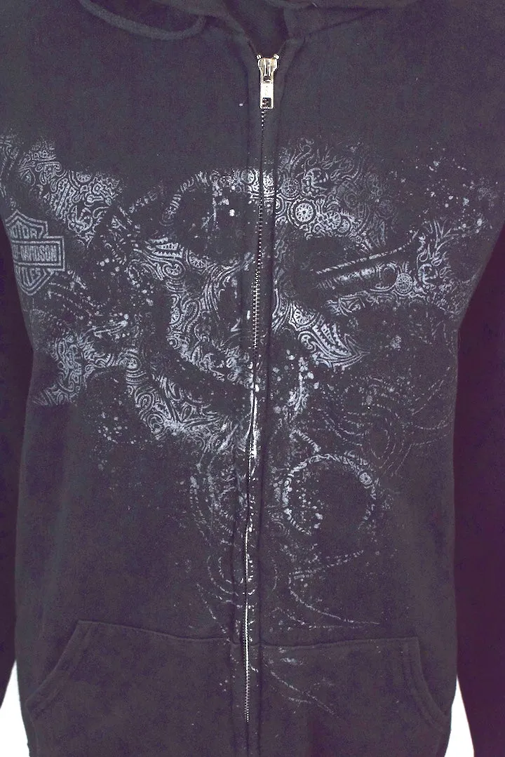 Black Harley-Davidson Brand Hoodie