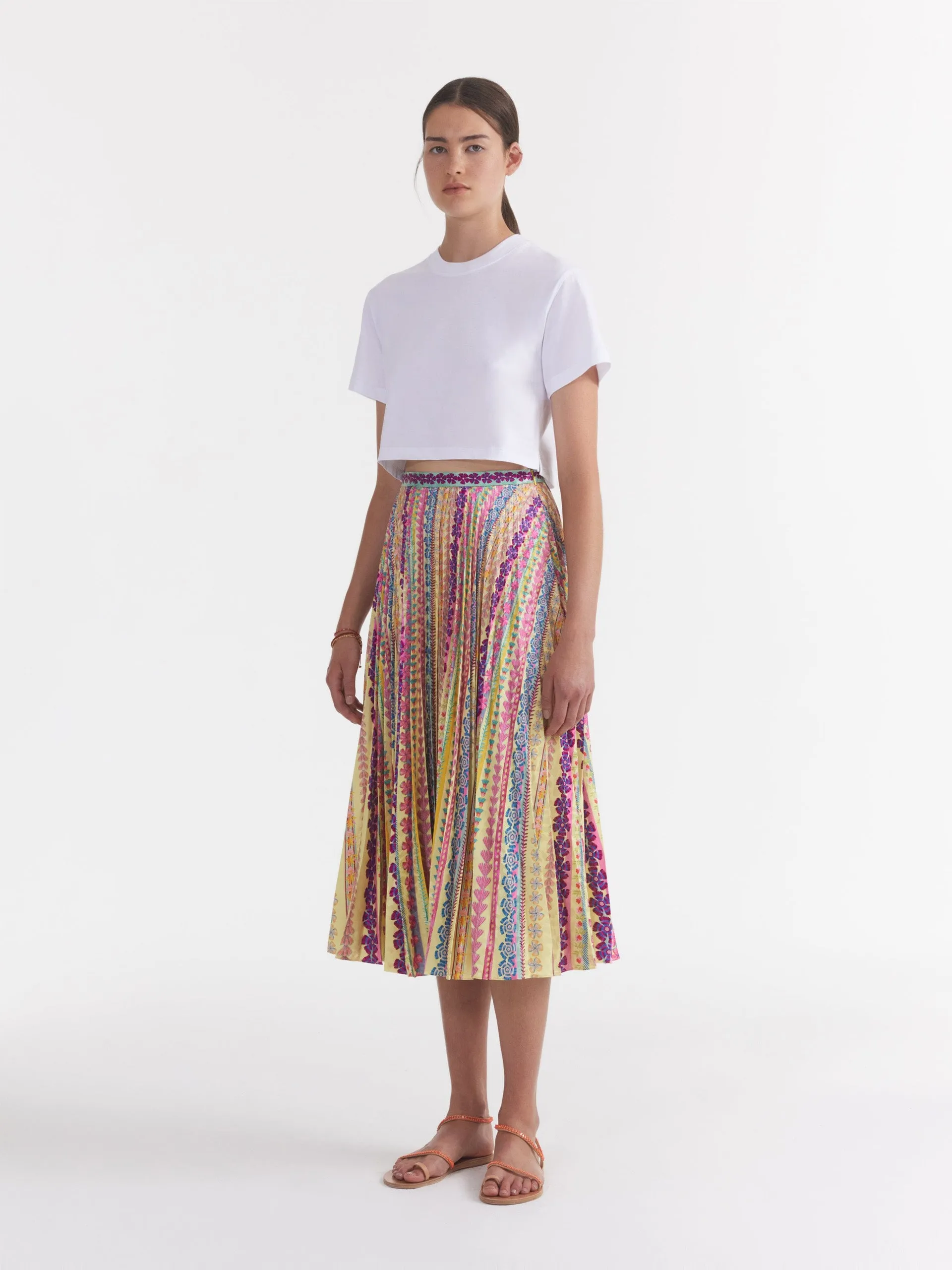 Bloom gradient Kim skirt