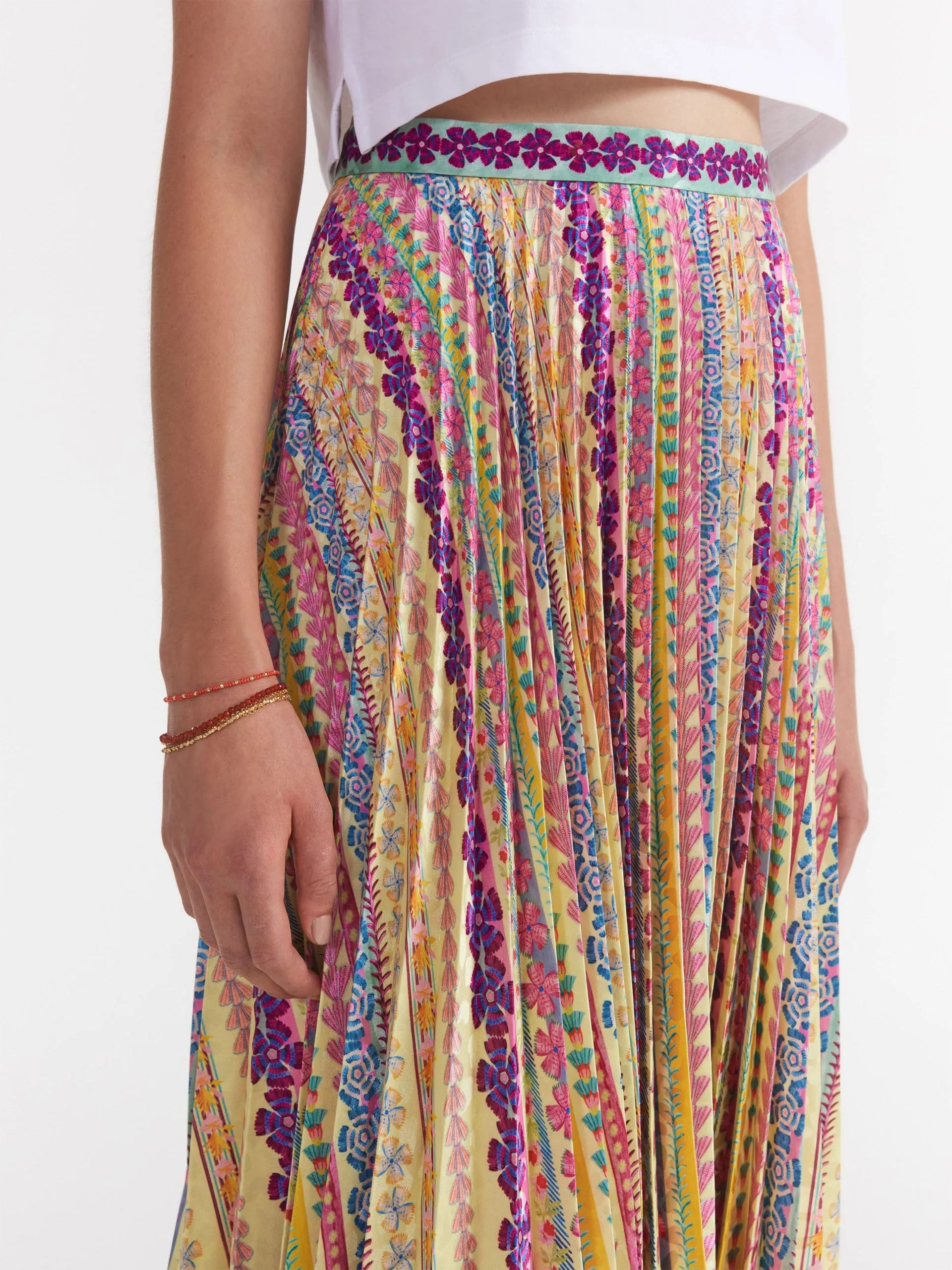 Bloom gradient Kim skirt