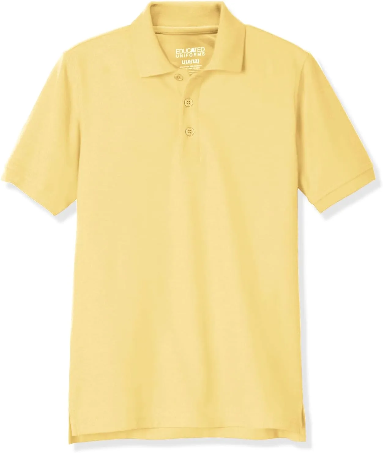 Boys 2T-20 Short Sleeve Pique Polo Uniform Shirt