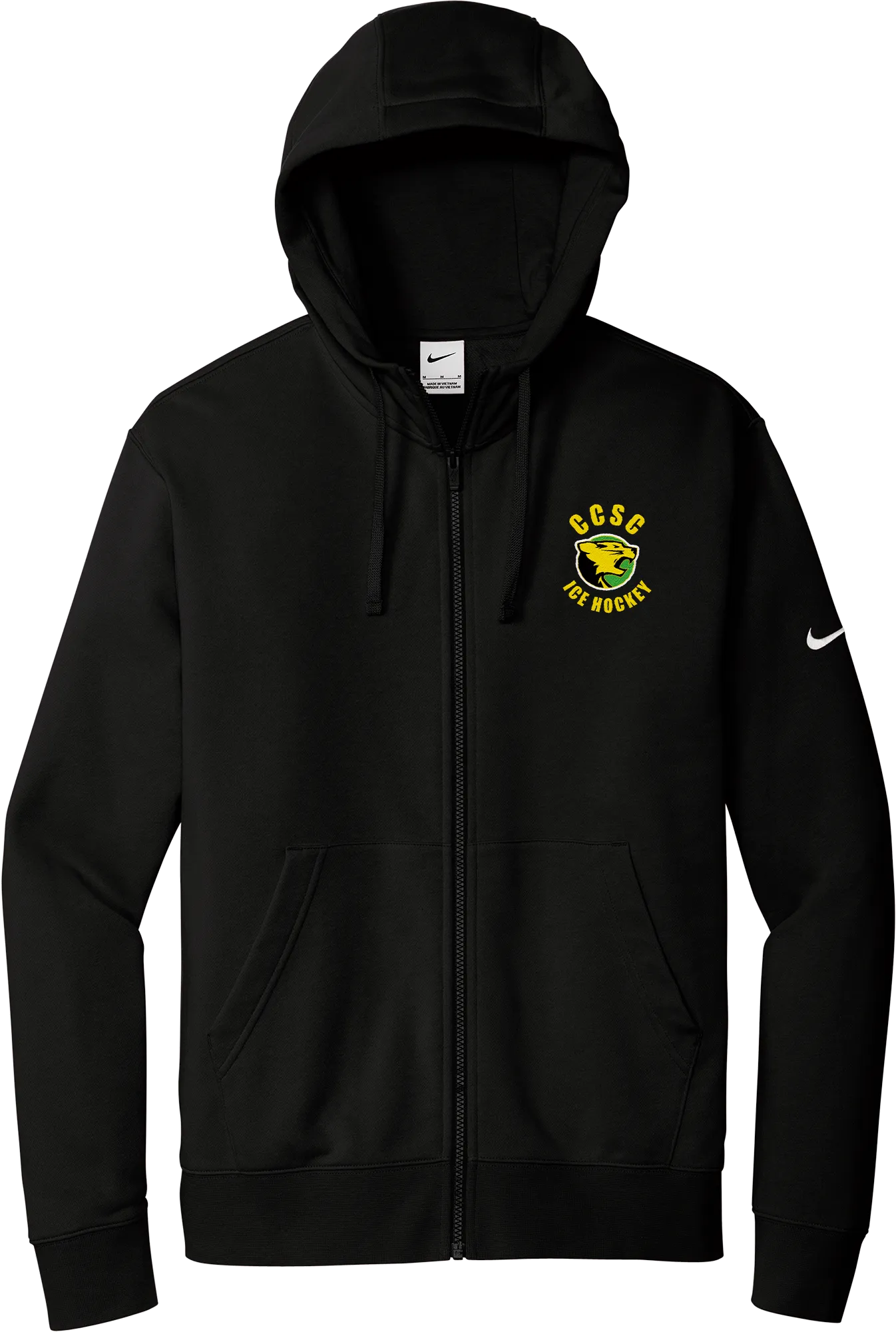Chester County Nike Club Fleece Sleeve Swoosh Full-Zip Hoodie