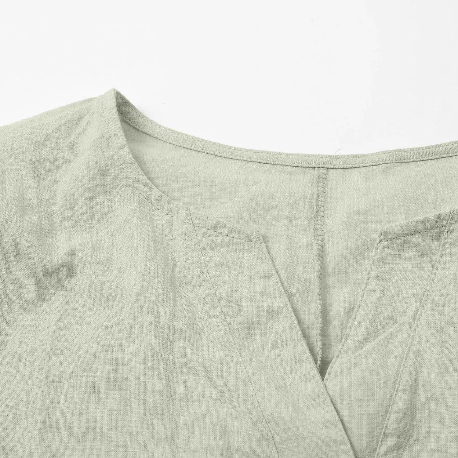 Cotton Linen Shirts for Women Summer Tops 2025 Short Sleeve Button Down Lightweight Blouses Beach Vacation Clothes