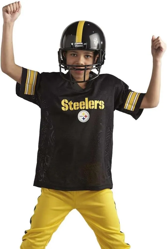 Franklin Sports NFL Youth Football Uniform Set for Boys & Girls - Includes Helmet, Jersey & Pants with Chinstrap   Numbers