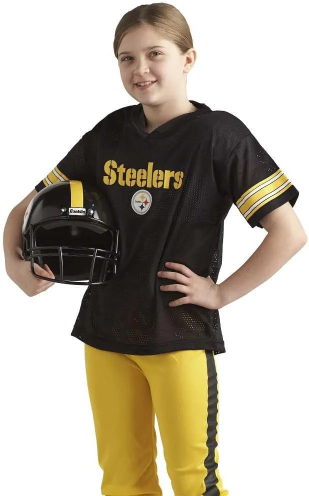 Franklin Sports NFL Youth Football Uniform Set for Boys & Girls - Includes Helmet, Jersey & Pants with Chinstrap   Numbers