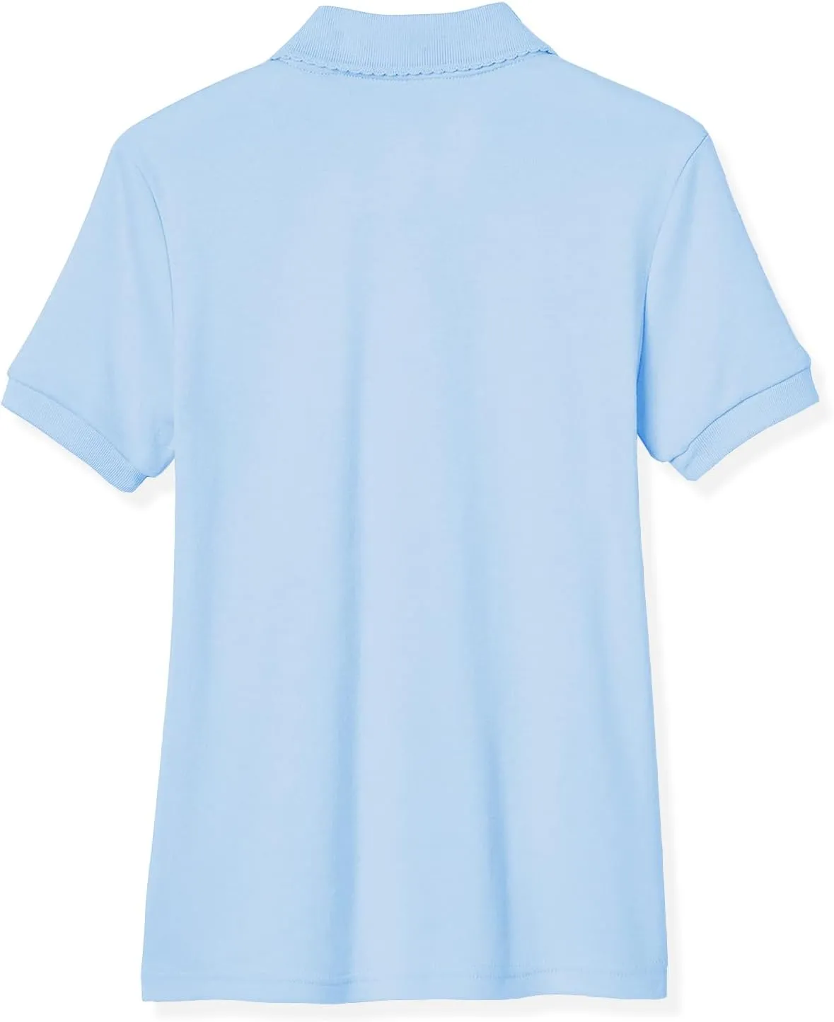 Girls 2T-20 Short Sleeve Pique Polo Uniform Shirt