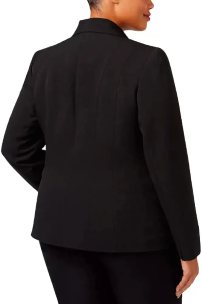 Kasper Women's Plus-Size One Button Blazer