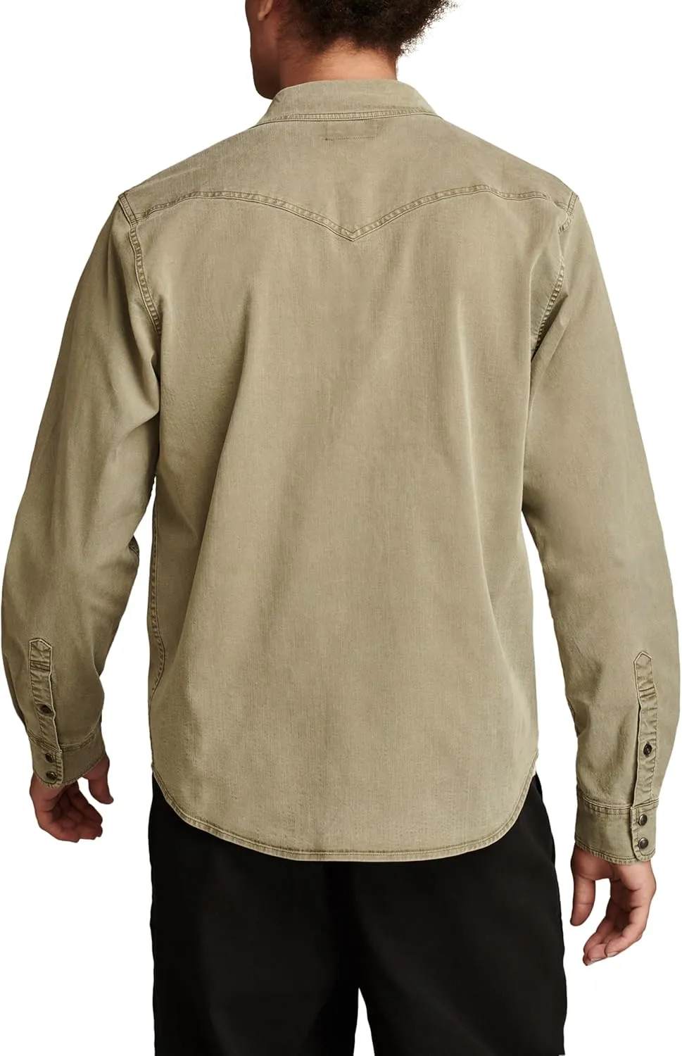 Lucky Brand Men's Twill Western