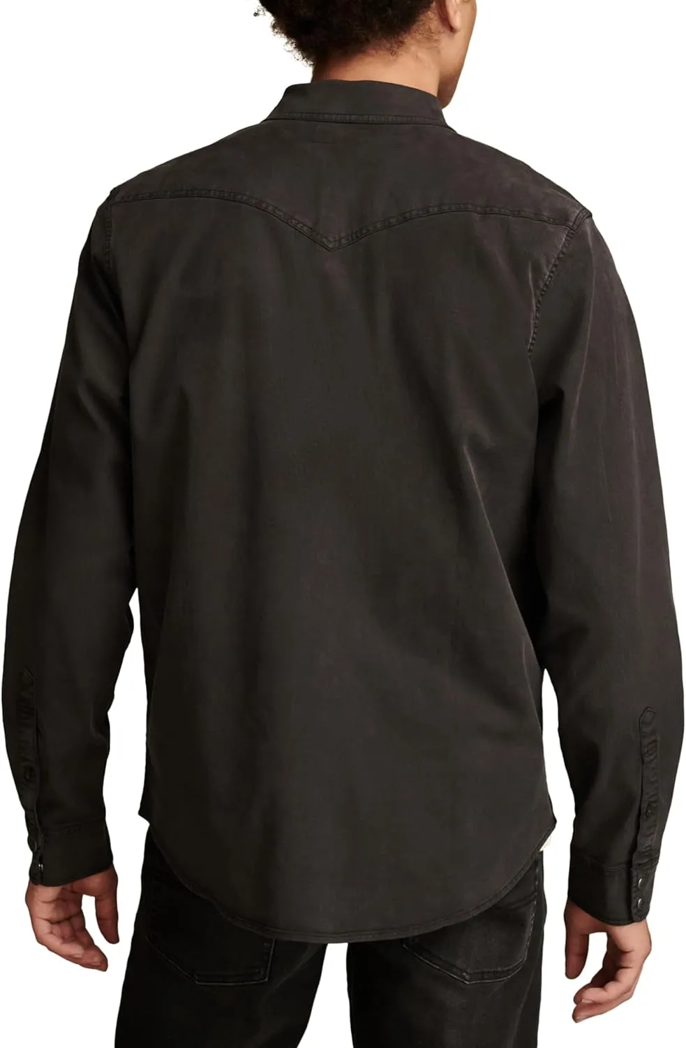 Lucky Brand Men's Twill Western