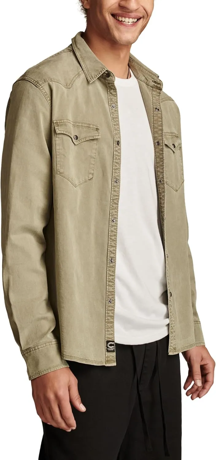 Lucky Brand Men's Twill Western