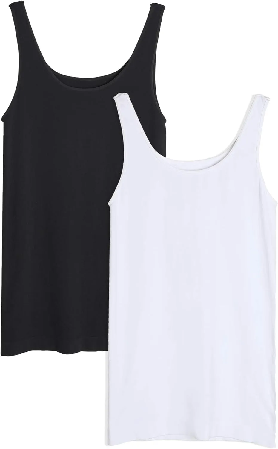NIKIBIKI Women Seamless Premium Classic Tank Top, Made in U.S.A, One Size