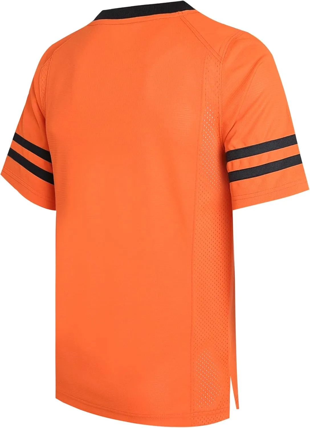 Plain Men's Football Jerseys for Unisex V-Neck Fitness T-Shirts Workout Outfits Casual Party Tops