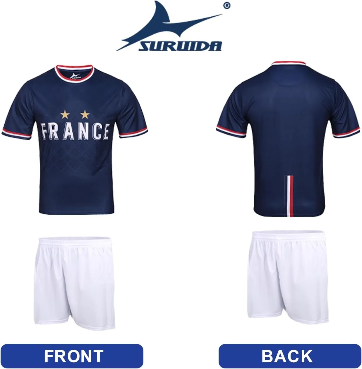 Soccer Jerseys for Kids Boys & Girls,Youth Soccer Jersey Practice Outfits Football Training Uniforms Set 4-16Y